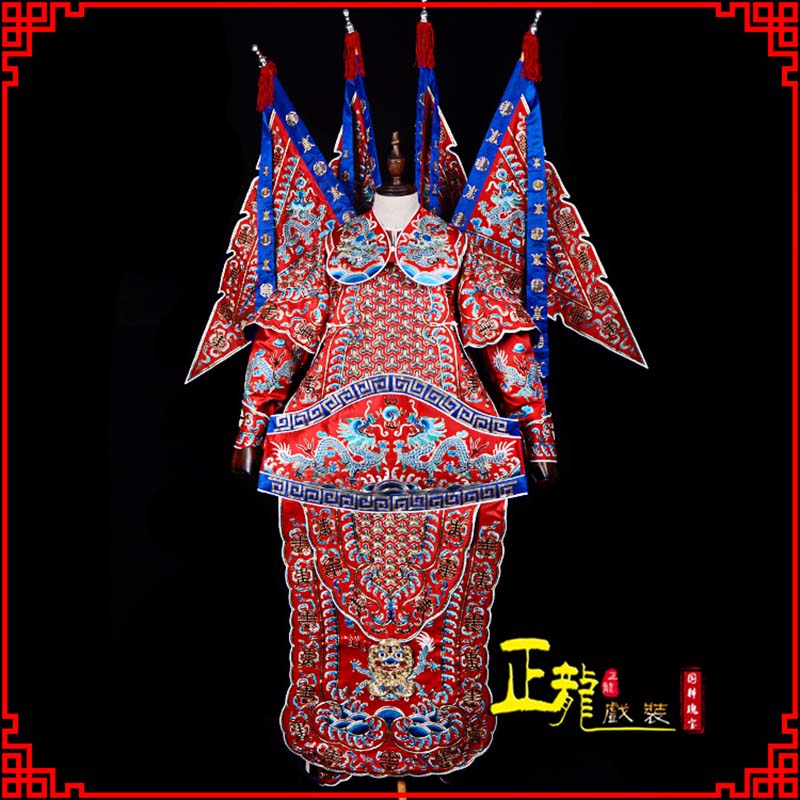 铜梁武生戏服戏曲武将靠